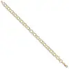 14k-solid-triple-link-charm-bracelet