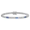 sterling-silver-rhodium-plated-blue-and-white-cz-7-25in-tennis-bracelet