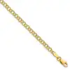 10k-3-5mm-solid-double-link-charm-bracelet