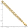 14k-7in-4-5mm-hollow-double-link-charm-bracelet